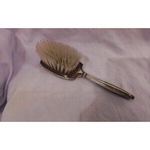 Vintage Silver-Plated Vanity Hair Brush